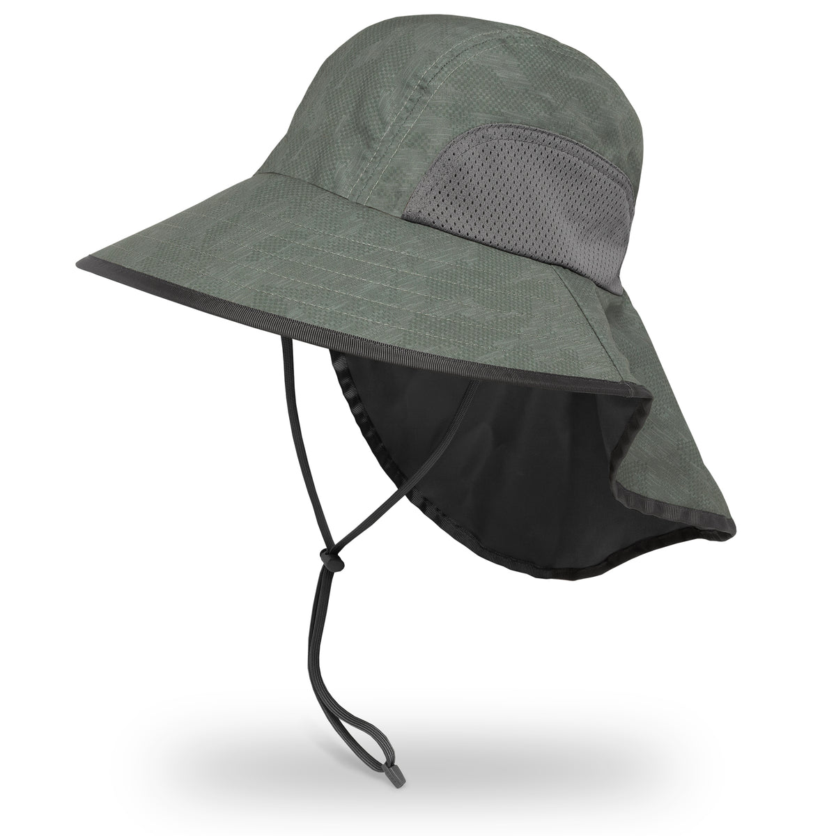 Top Headwear Safari Explorer Bucket Hat With Flap Neck Cover - Beige, Large