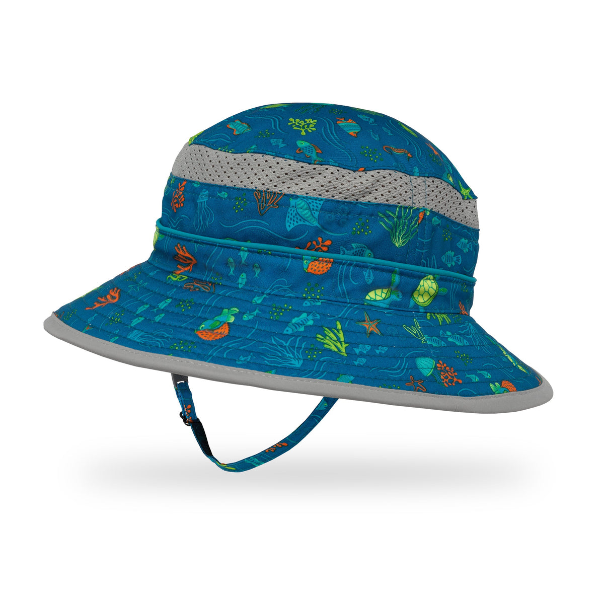 Toddler Sun Hat UPF 50 Sun Protection Fishing Hats for Boys  Girls,S(0-2y),Dark blue