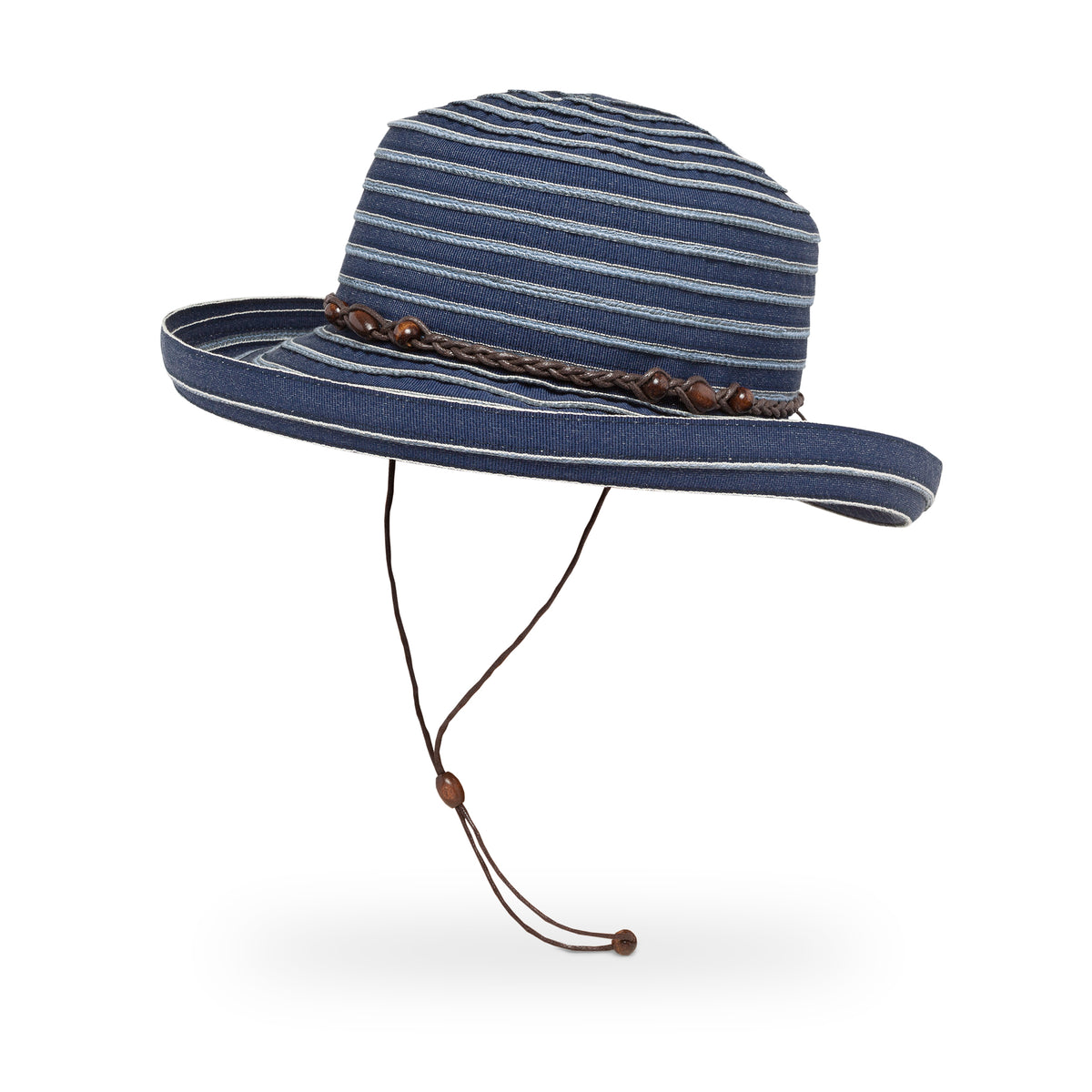 Casual Cotton Wide Brim Packable Sun Hat Open Crown Hat